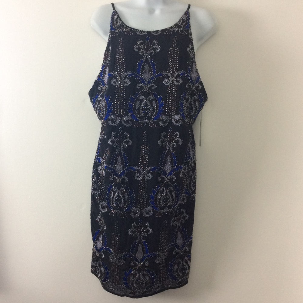 NEW Pissarro Nights Beaded Evening Party Dress